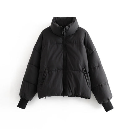 Casual Loose Women's Cotton Jacket for Fall/Winter