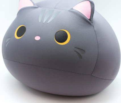 Cute Cat Doll Waist Pillow for Sofa Decor
