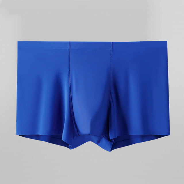 Comfortable and Breathable Men's Elastic Boxer Shorts
