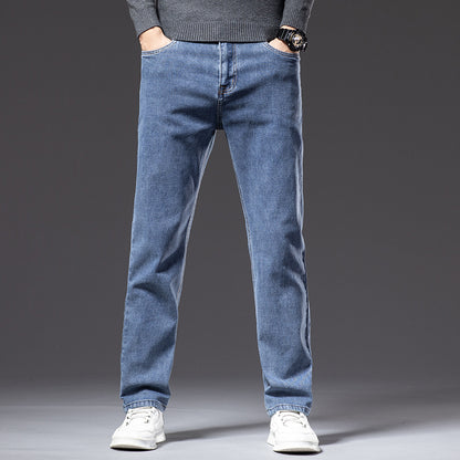 Straight-Leg Dad Pants for Men - Casual Trousers