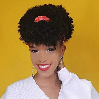 European and American Short Curly Wigs Collection