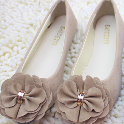 Fashionable Women's Pointed Toe Comfort Flats (Multi-color)