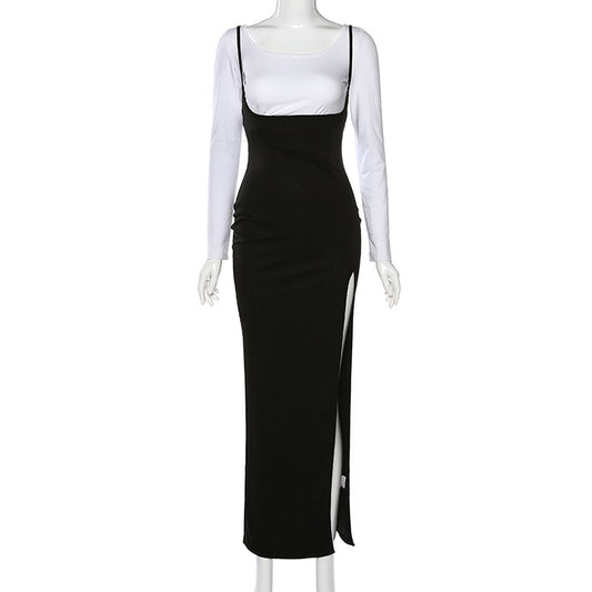 Cross-Back Sexy Spaghetti Strap Bodycon Dress