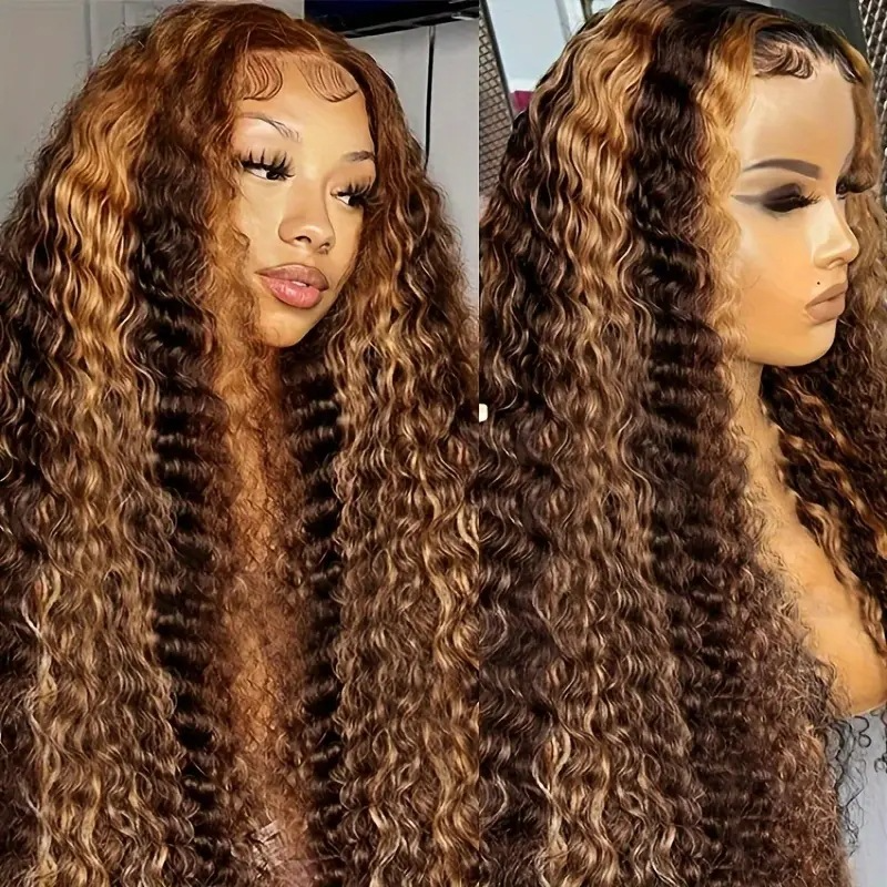 Afro Long Curly Wound Tube Wig