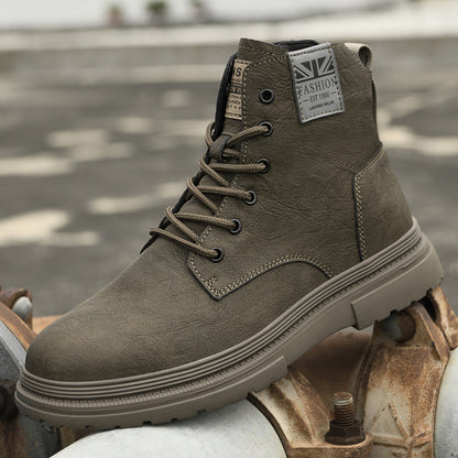 Men's Casual Business Shoes in Genuine Leather