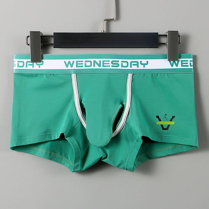 Soft and Breathable Men's Elastic Boxer Shorts