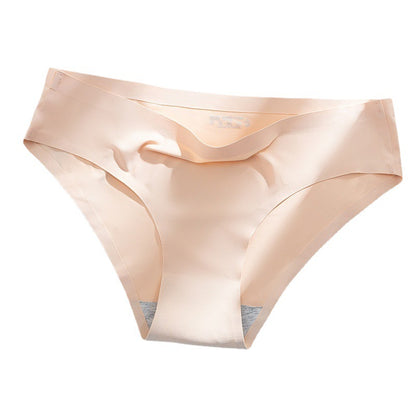 New Women's Ice Silk Seamless Breathable Underwear