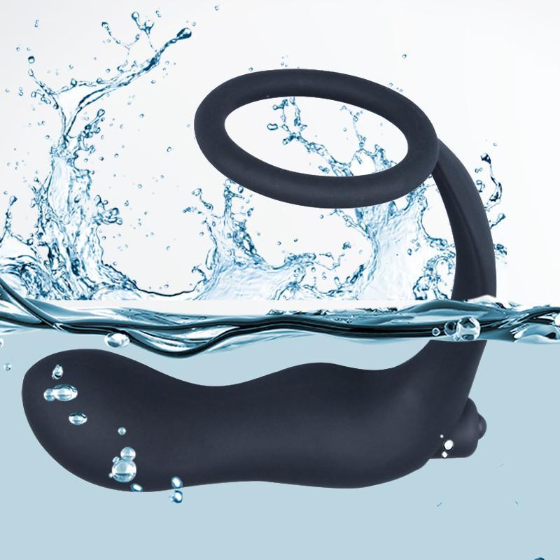 Vibrating Locking Ring and G-Spot Anal Plug Toys