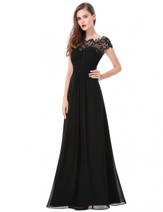 Elegant Backless Lace Maxi Dress for Women