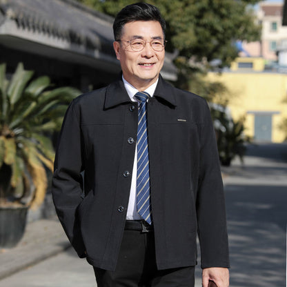 Autumn Casual Lapel Jacket for Men