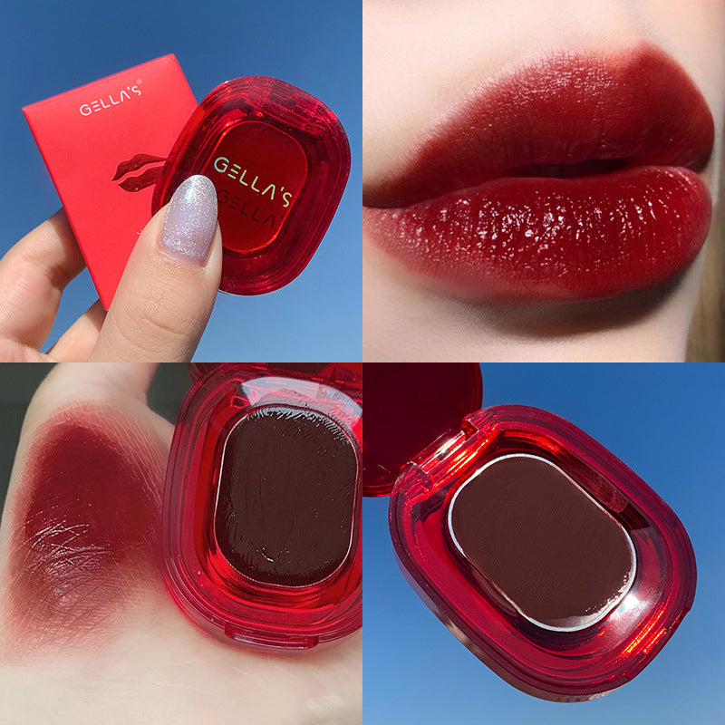 6 Colors Waterproof Moisturizing Red Lip Gloss Set