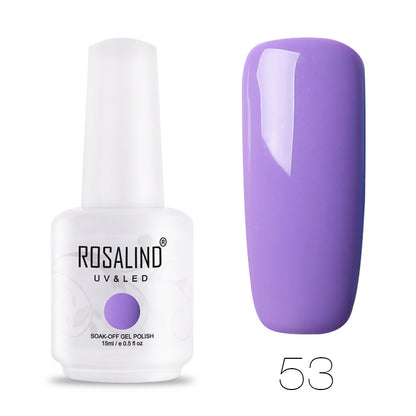 Solid Color UV Nail Gel 15ml