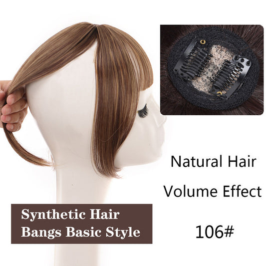 Short 3D French Bangs Wigs for Women - Natural Volume