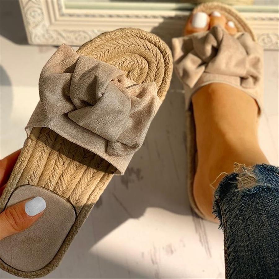 Bow Flat Sandals, Beach Shoes, Flip-Flops