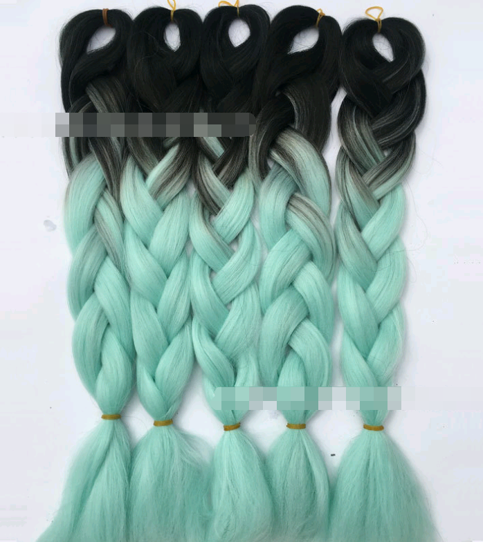 African Jumbo Braids Synthetic Hair Wig Extensions