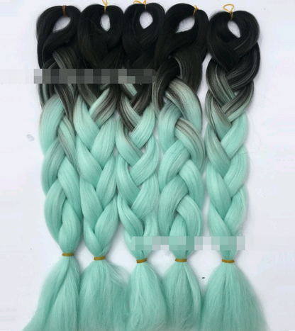 African Jumbo Braids Synthetic Hair Wig Extensions