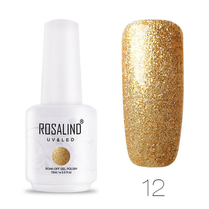 Solid Color UV Nail Gel 15ml