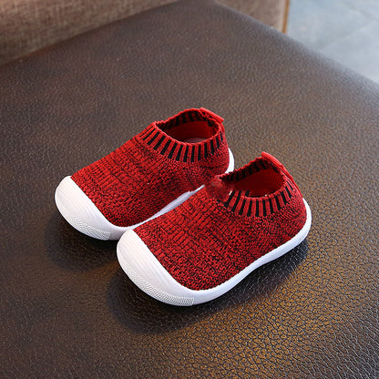 Breathable Soft Sole Baby Knitted Walking Shoes