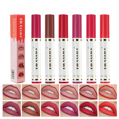 Fit Colors 6-Color Matte Lip Liner and Lip Tint Set