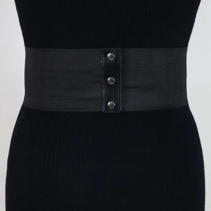 Plus Size Wide Waist Belt for Dresses and Suits