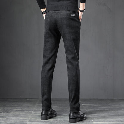 Slim Fit Stretch Casual Pants for Men in Trendy Style