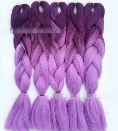 African Jumbo Braids Synthetic Hair Wig Extensions