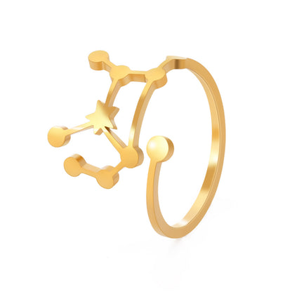 Personalized Stainless Steel Universal Fashion Ring
