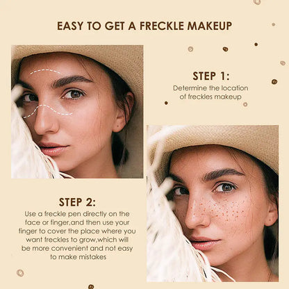 Colorful Waterproof Freckle Pencil for Natural Look