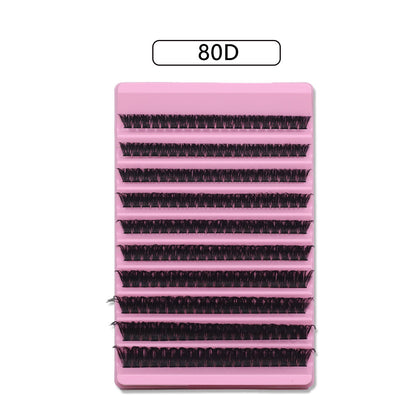 DIY Segment False Eyelash Set for Natural Look