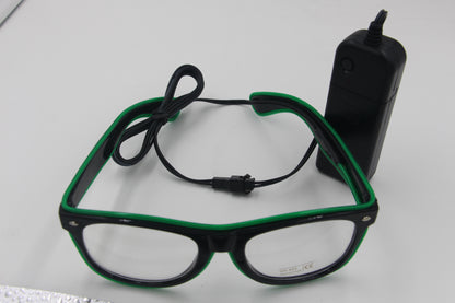 New LED Glow Glasses, EL Light-Up Toy Glasses