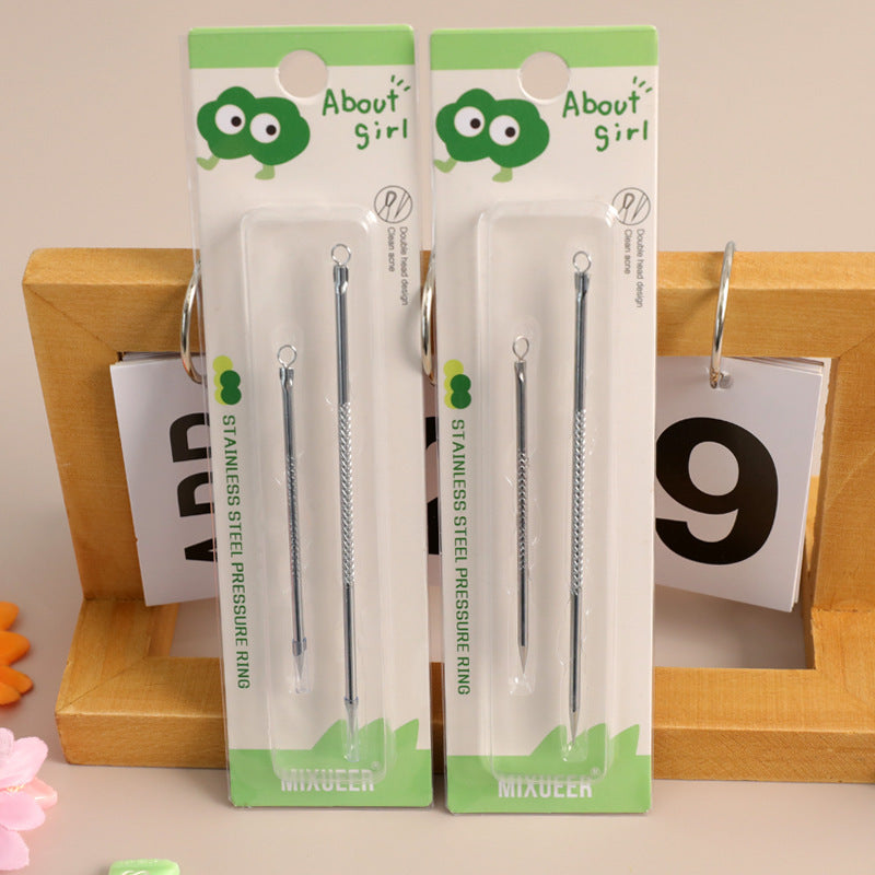 Stainless Steel Pimple Extraction Tool Set for Beauty