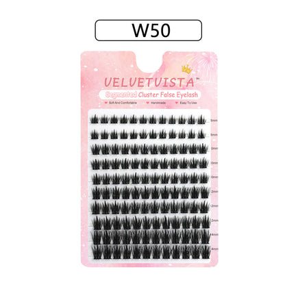 DIY Segment False Eyelash Set for Natural Look