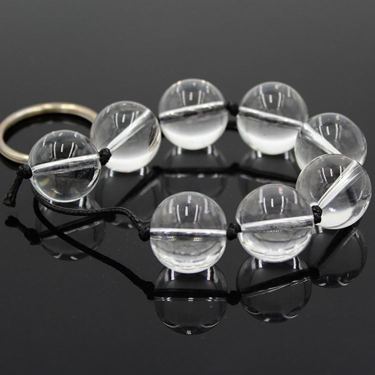 Crystal Glass G-Spot Anal Plug for Adults