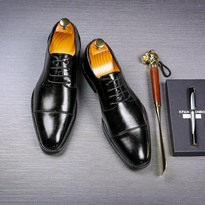 Luxury Breathable Leather Casual Shoes for Men