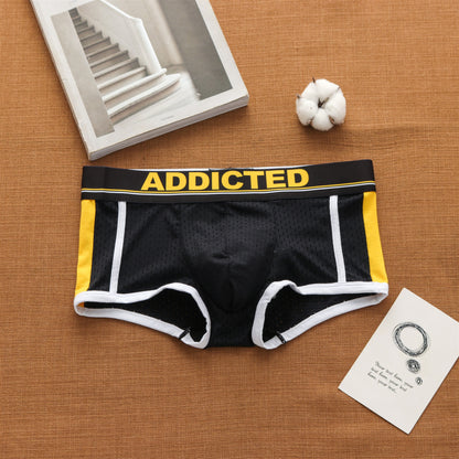 Soft and Breathable Men's Elastic Boxer Shorts