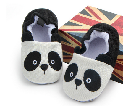 Baby Walking Shoes, Soft Sole Panda Shoes