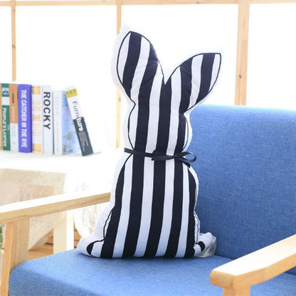 Dog Doll Pillow with Rabbit Feeding Bottle Cushion