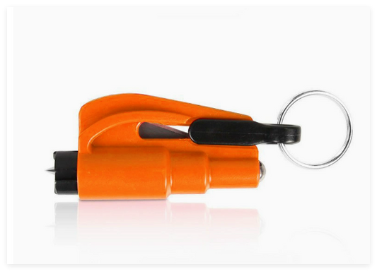 Mini Car Window Breaker Keychain
