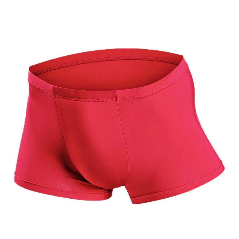 Comfortable and Breathable Men's Elastic Boxer Shorts