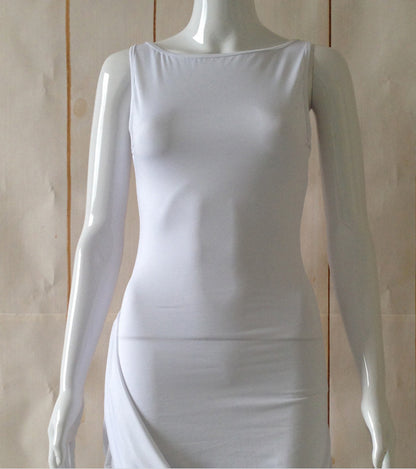 Sexy Asymmetrical Leg-Showing Club Dress