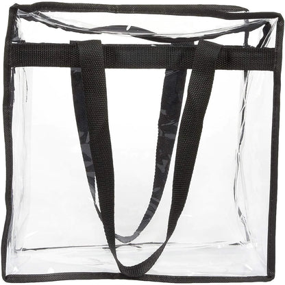 Clear Stadium Tote Bag – Transparent Shoulder Bag for Events
