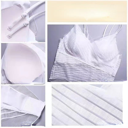 Summer Camouflage Cut Top Lace Print Women's Tank Top