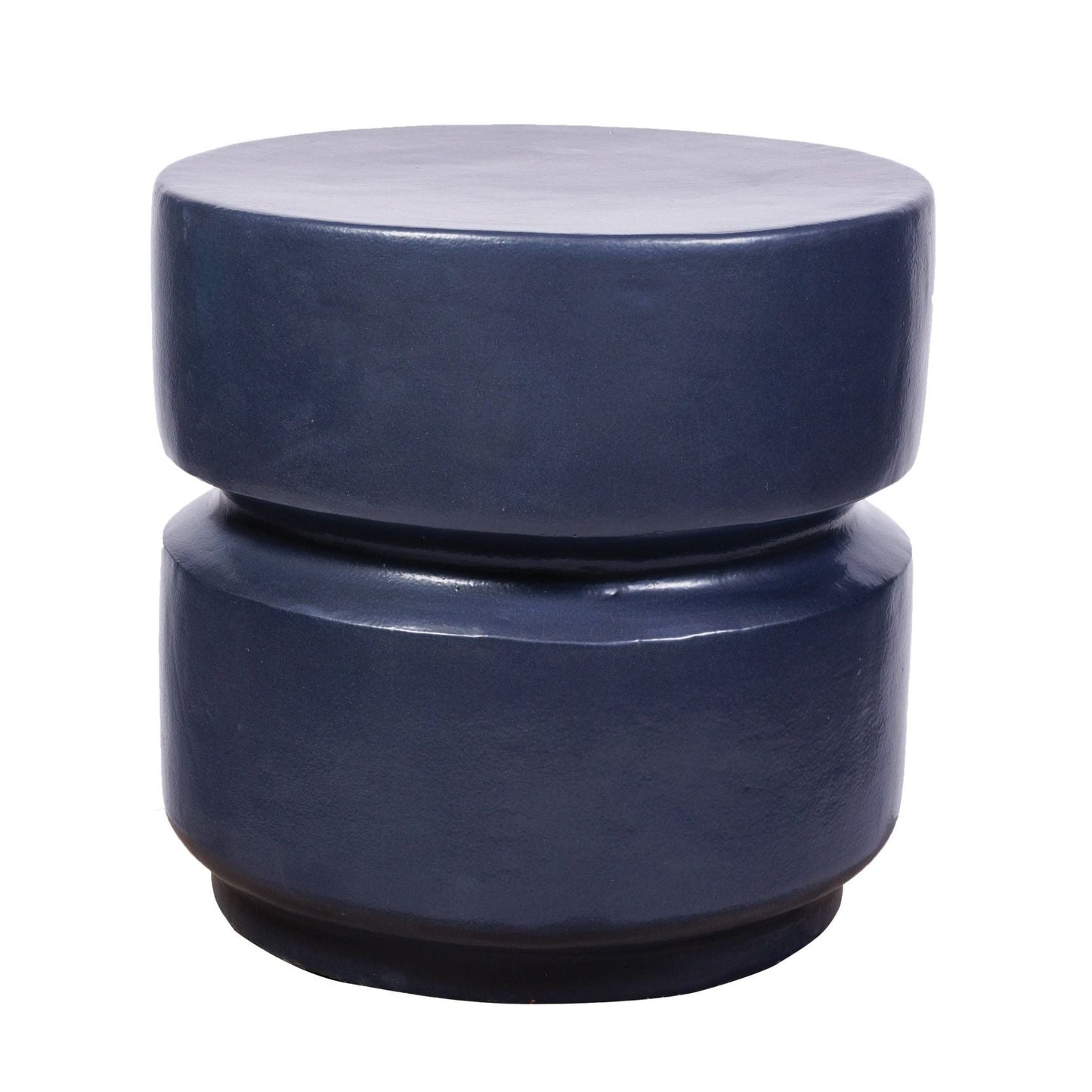 Balance Glazed Ceramic Patio Stool