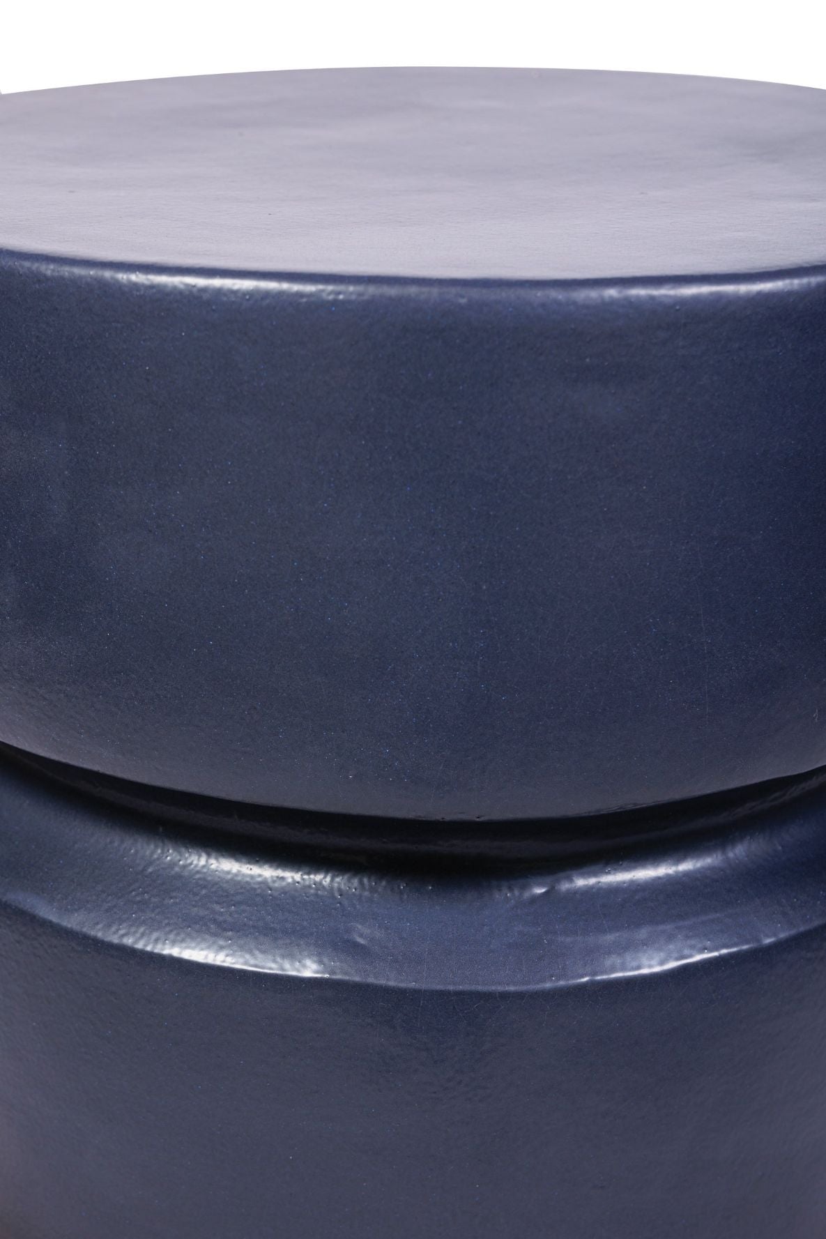 Balance Glazed Ceramic Patio Stool