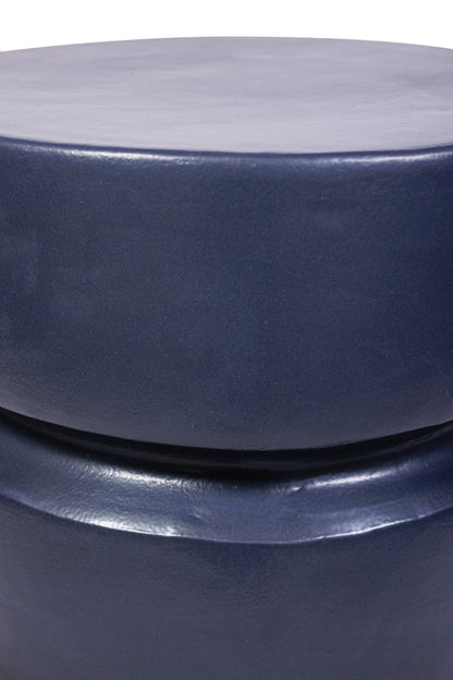 Balance Glazed Ceramic Patio Stool