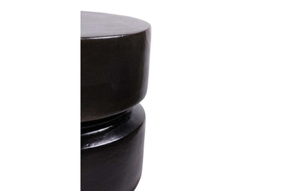 Balance Glazed Ceramic Patio Stool