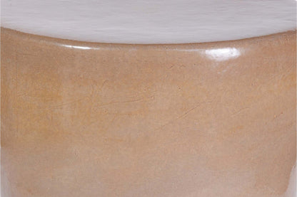 Bowness Ceramic Round Patio Accent Table