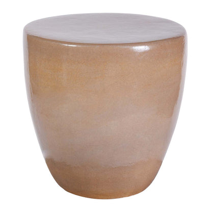 Bowness Ceramic Round Patio Accent Table