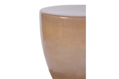 Bowness Ceramic Round Patio Accent Table