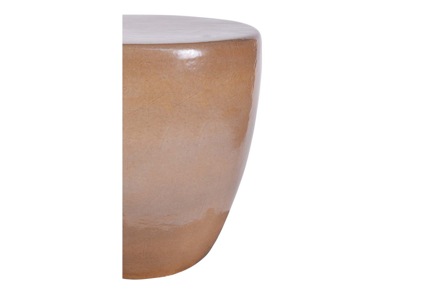 Bowness Ceramic Round Patio Accent Table